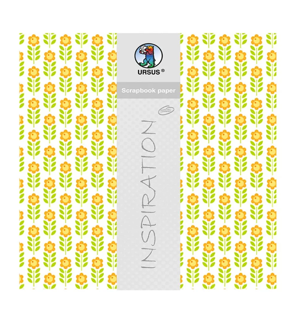 ursus-lotta-2-scrapbook-papier-30-5-x-30-5-cm-motiv-129-5-blatt-designkarton image 1