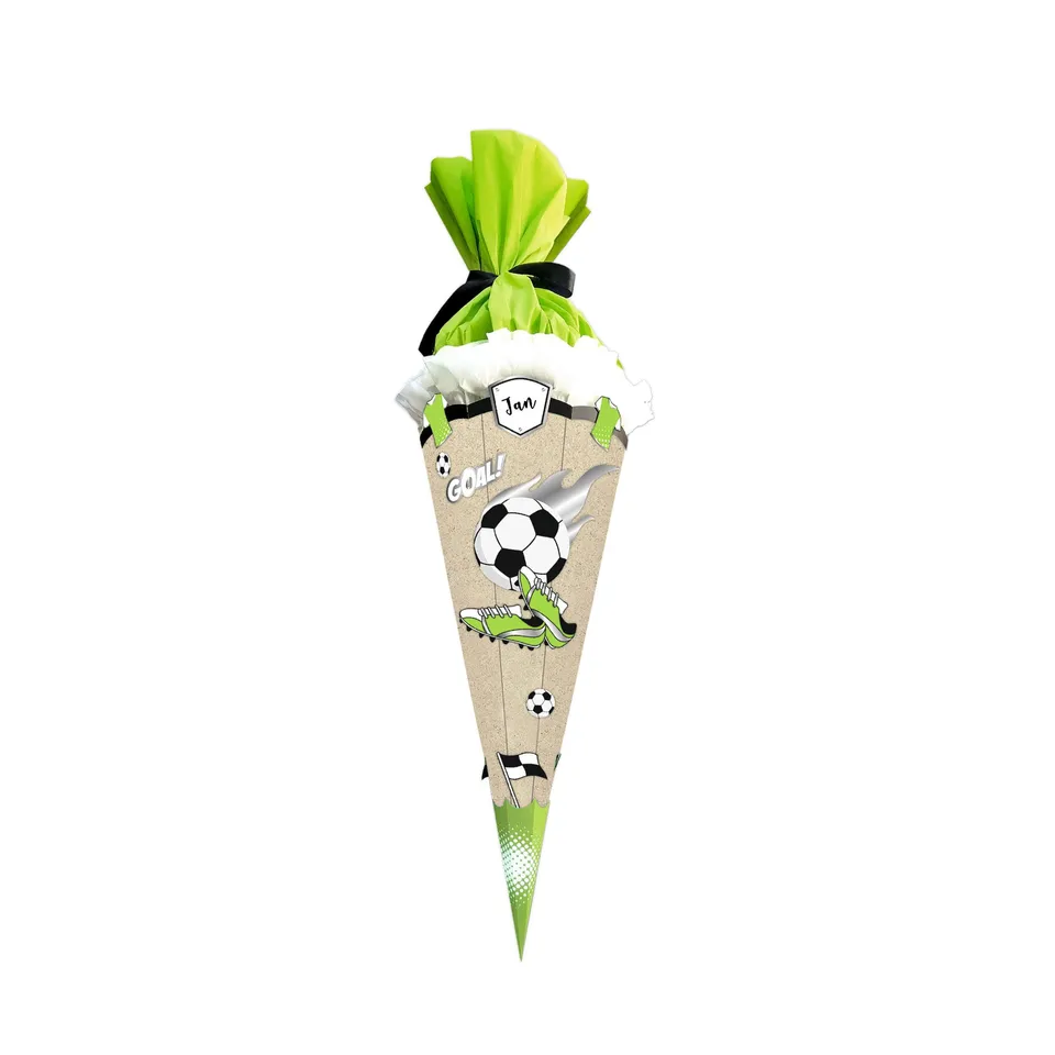 ursus-schult-te-bastelset-green-easy-fu-ball-9770004-68-cm-inkl-anleitung image 1