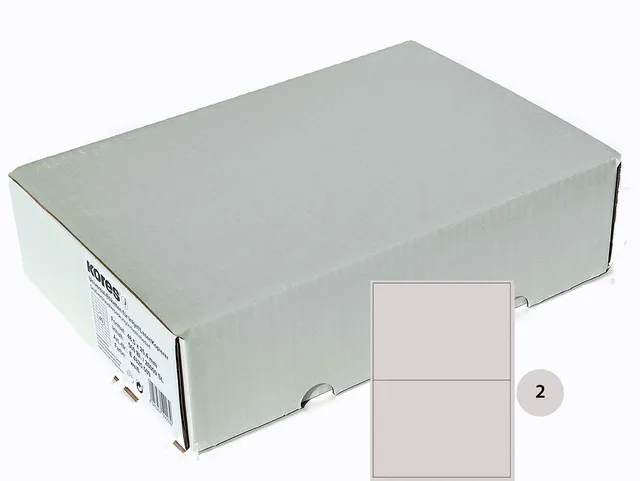 kores-universal-etiketten-wei-210-x-148-5-mm-selbstklebende-rechteck-etiketten-5 image 1