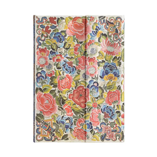 paperblanks-pear-garden-peking-opera-embroidery-midi-blanko-hardcover-journal-mi image 1