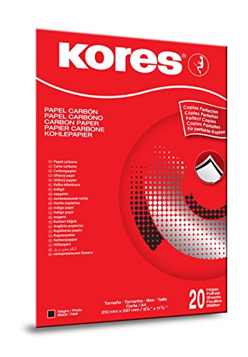 kores-kohlepapier-schwarz-a4-21-x-29-7-cm-20-blatt-wiederverwendbar image 5