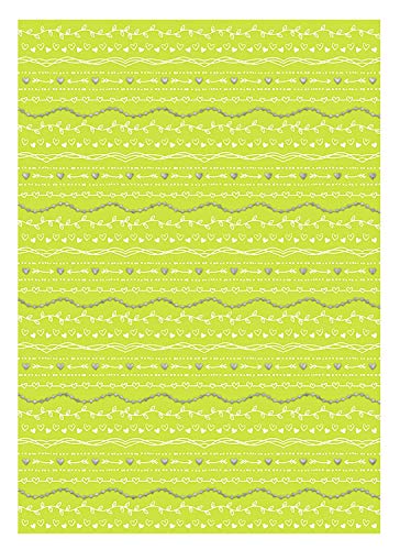 ursus-designkarton-hochzeit-gr-n-din-a4-200-g-qm-25-blatt-silber-folienveredelt image 6
