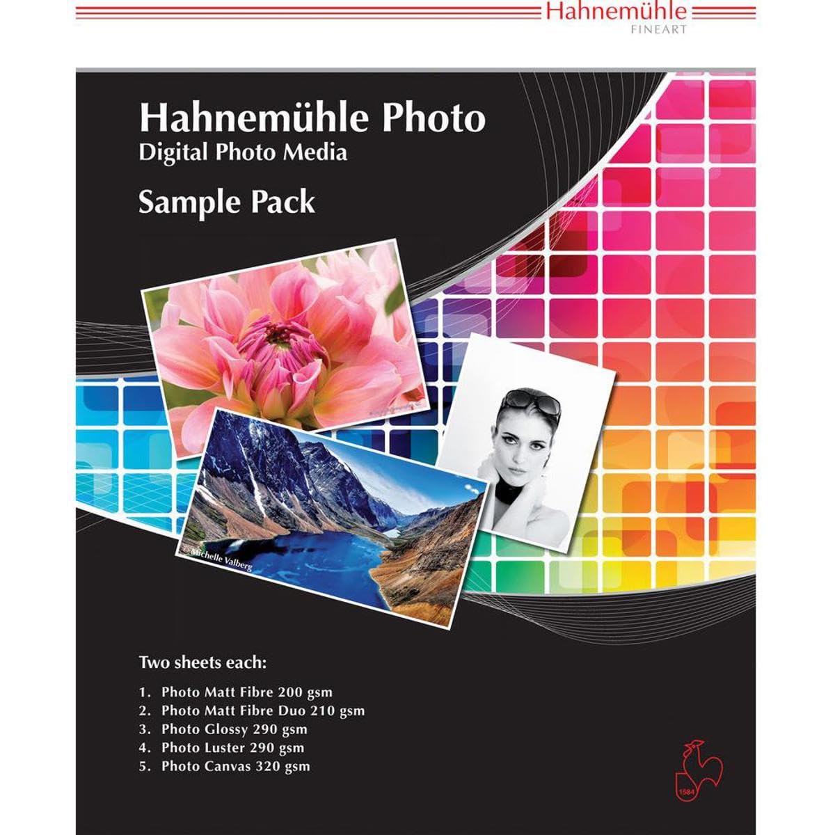 hahnem-hle-photo-sample-pack-din-a4-10-testpapiere-200-310-g-m image 1