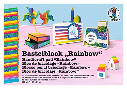 ursus-12690011-bastelblock-rainbow-24-x-34-cm-16-blatt-300-g-qm image 4