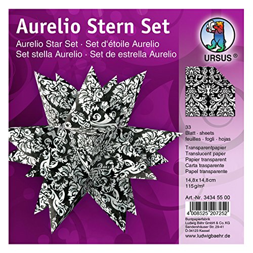 ursus-faltbl-tter-aurelio-stern-black-white-wappen-14-8-x-14-8-cm-33-blatt-trans image 8