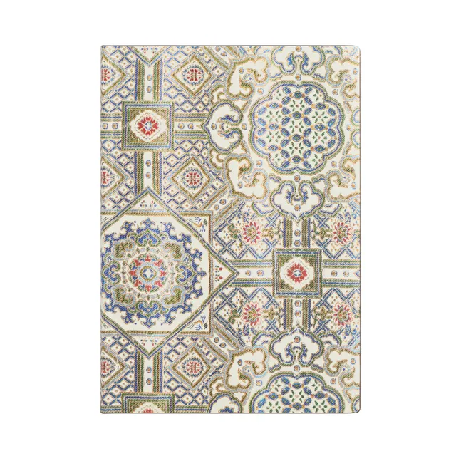 paperblanks-ashta-sacred-tibetan-textiles-midi-notizbuch-blanko-flexi-softcover image 1