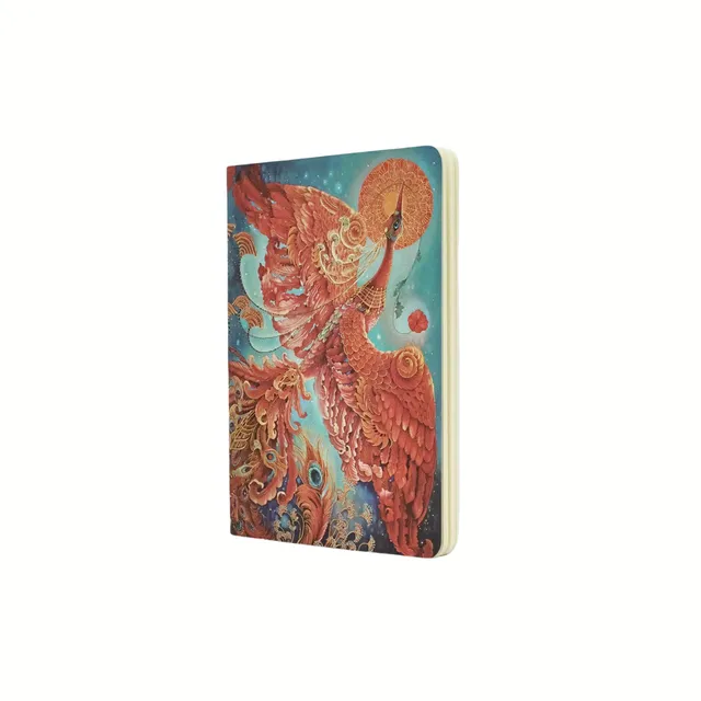 paperblanks-firebird-birds-of-happiness-a5-cahier-mit-linien-notizheft image 1
