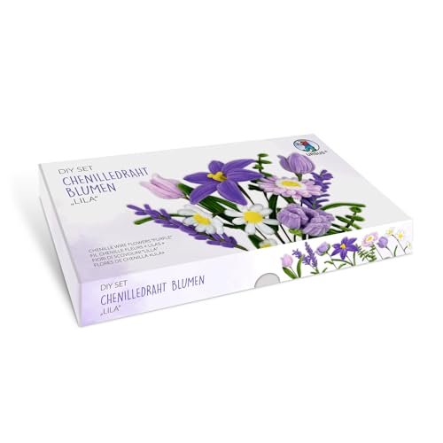 ursus-diy-set-blumen-lila-27040002-blumenstrau-aus-chenilledraht-basteln image 4