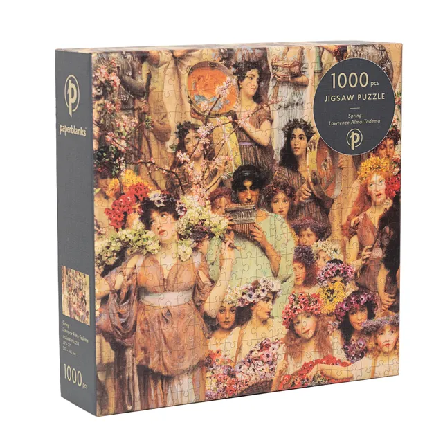 paperblanks-lawrence-alma-tadema-spring-puzzle-1000-teile image 1