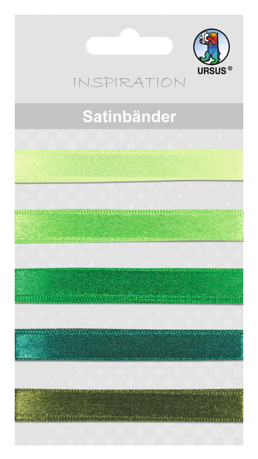 ursus-74500008-satin-b-nder-gr-n-ca-90-cm-5-farbt-ne image 1