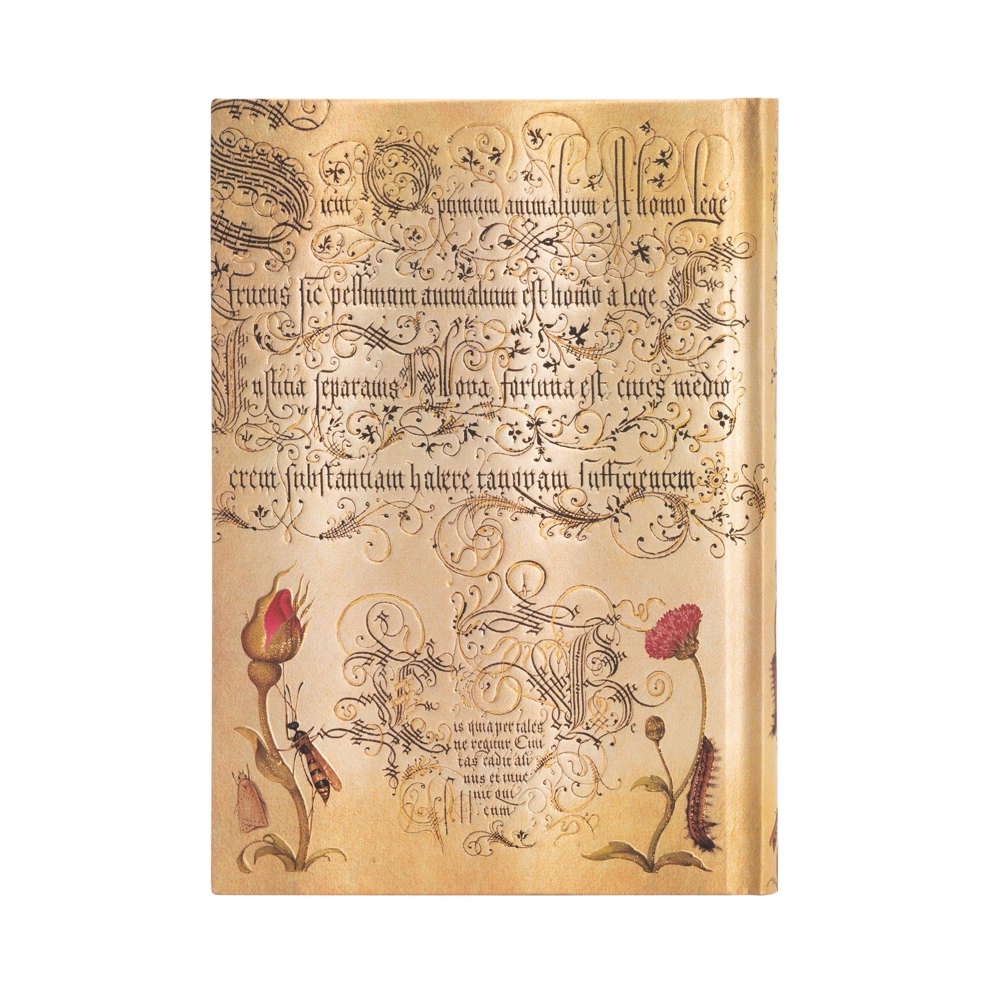 paperblanks-flemish-rose-mira-botanica-midi-notizbuch-unliniert-hardcover-mit-gu image 2