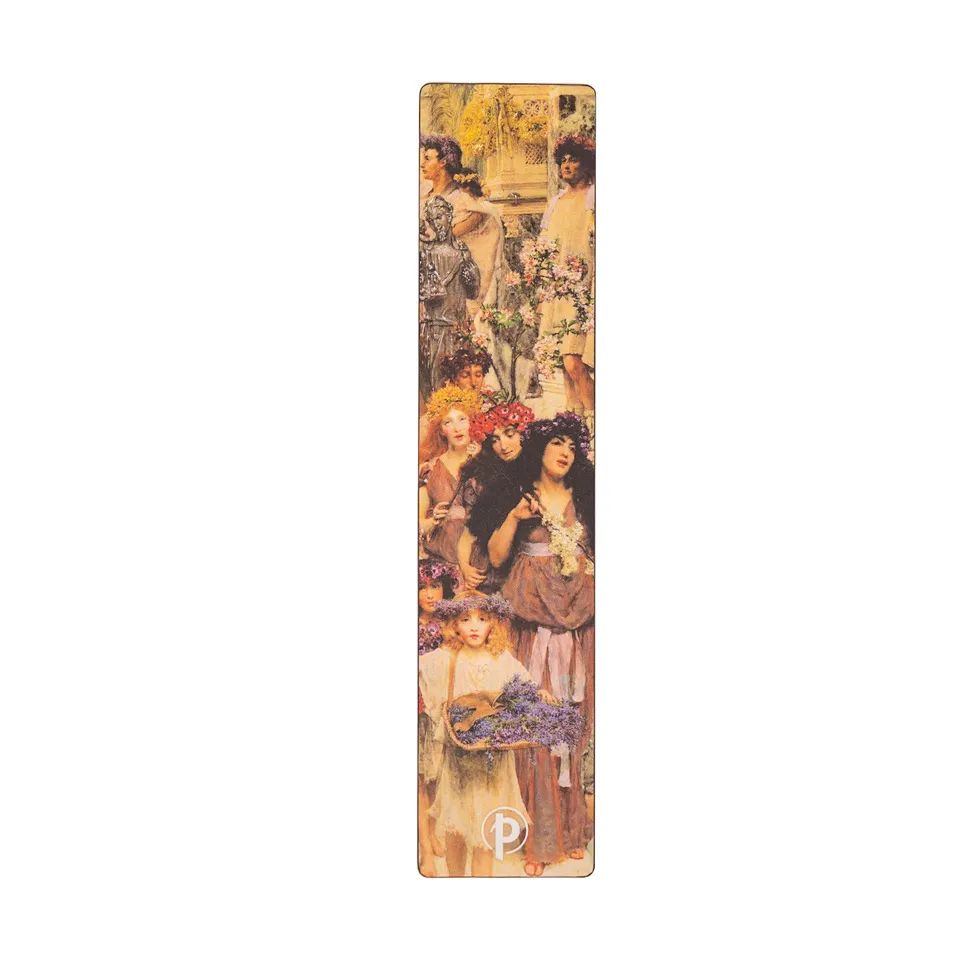 paperblanks-spring-lawrence-alma-tadema-lesezeichen-doppelseitig image 1