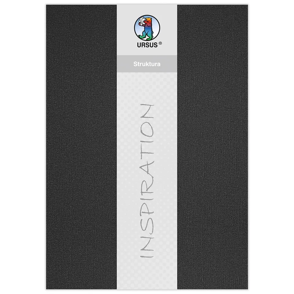 ursus-struktura-basic-1-bastelkarton-schwarz-23-x-33-cm-220-g-qm-5-blatt image 1