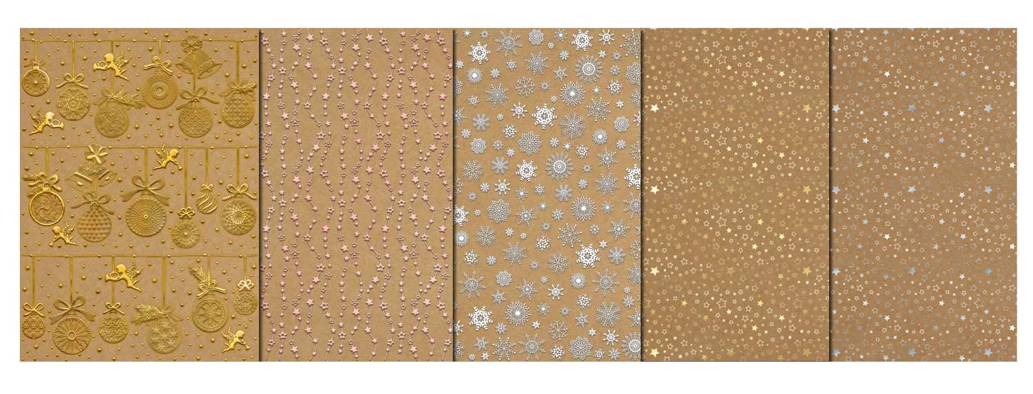 ursus-62254699f-designkarton-weihnachten-a4-250-g-qm-5-motive image 2