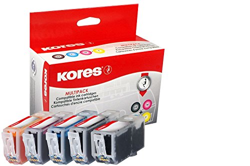 kores-g1513kit-kompatible-tintenpatronen-f-r-canon-pixma-5er-pack image 2