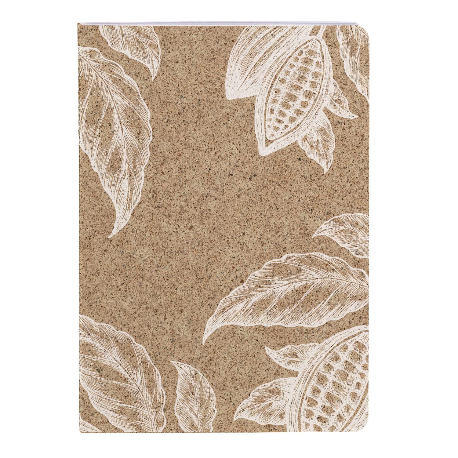 clairefontaine-cocoa-notizheft-a6-10-5-x-14-8-cm-48-blatt-liniert-fadenbindung image 1