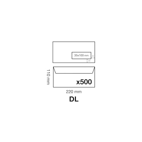 clairefontaine-109055c-umschl-ge-dl-110x220-mm-selbstklebend-90-g-wei-mit-fenste image 4