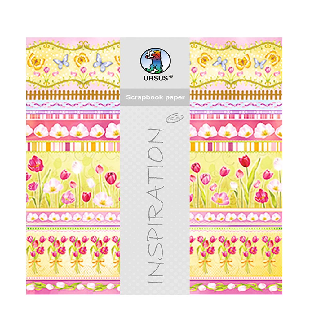 ursus-703000239-premium-glitter-scrapbook-paper-tulpen-designkarton-30-5-x-30-5- image 3