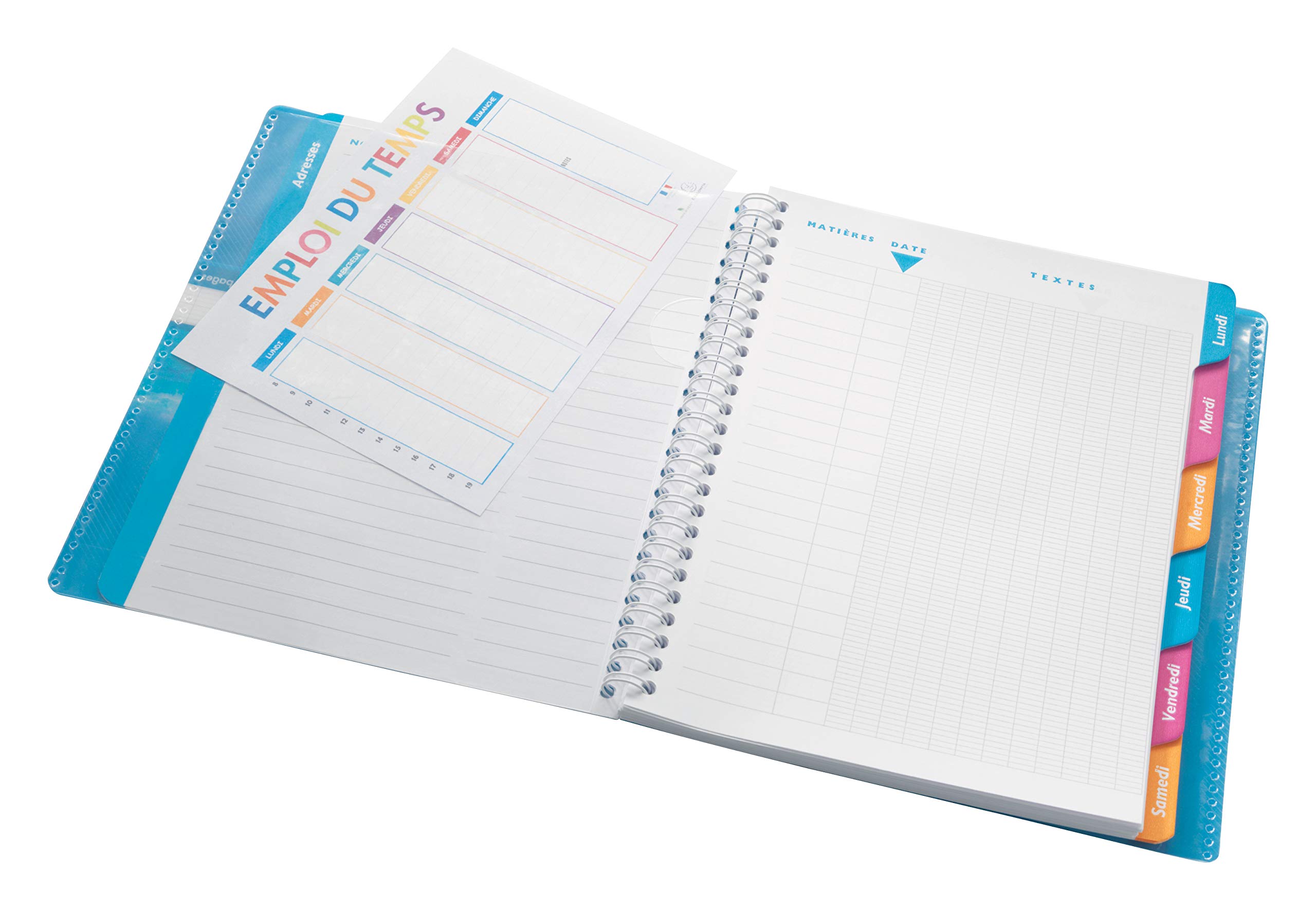 clairefontaine-koverbook-spiralheft-17-x-22-cm-kariert-90-g-96-blatt-sortiert image 3