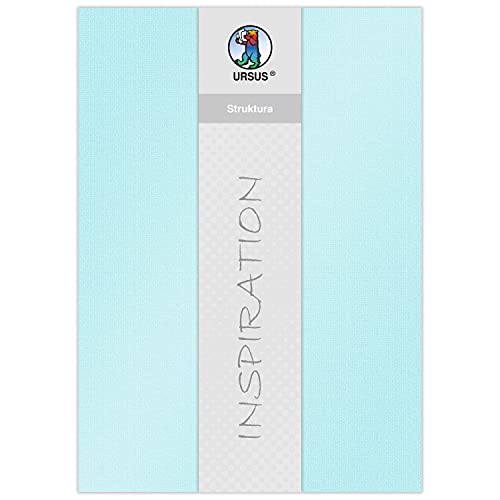 ursus-struktura-pearl-2-bastelkarton-eisblau-220-g-qm-23-x-33-cm-5-blatt image 3