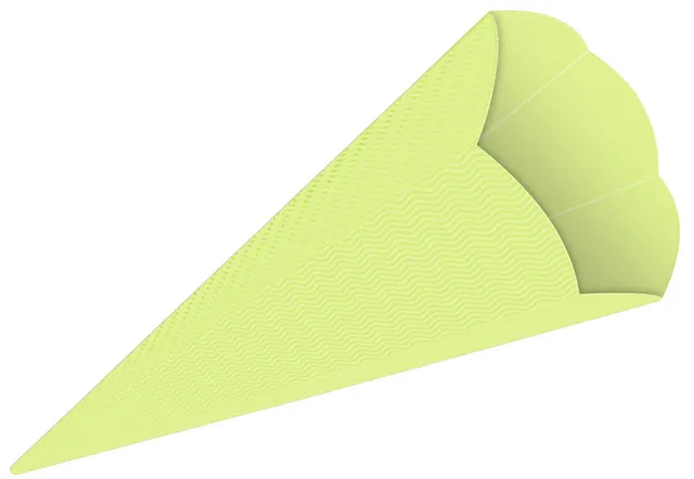 ursus-9840050-schult-ten-3d-uni-apfelgr-n-68-cm-5-rohlinge-6-eckig image 1
