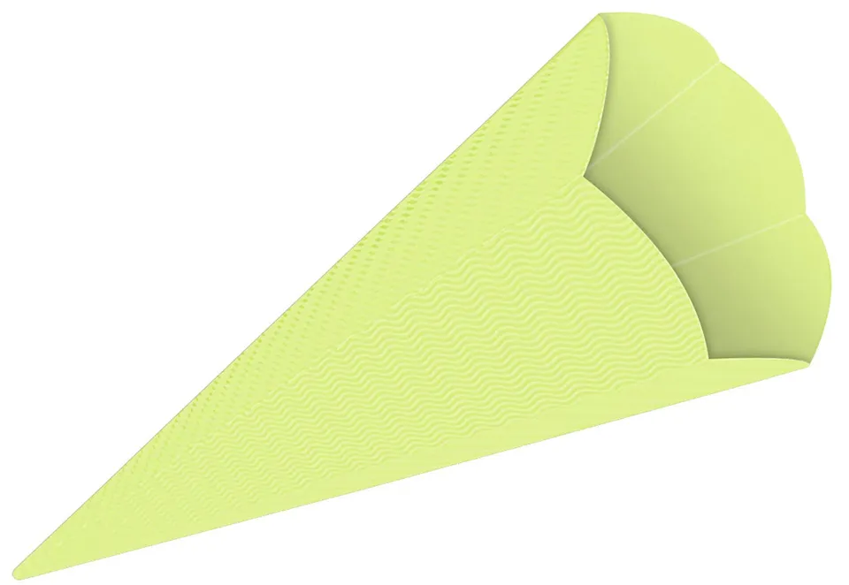 ursus-9840050-schult-ten-3d-uni-apfelgr-n-68-cm-5-rohlinge-6-eckig image 1