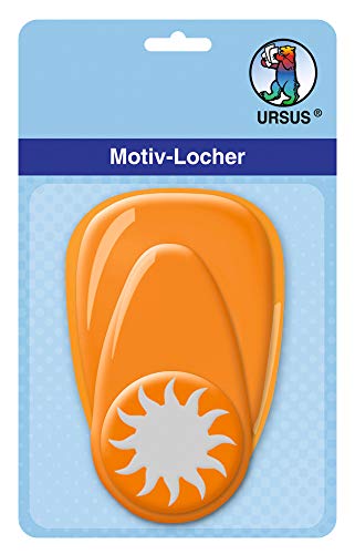 ursus-19480005-motivlocher-mittel-sonne-papierstanzer-orange-25-4-mm image 2