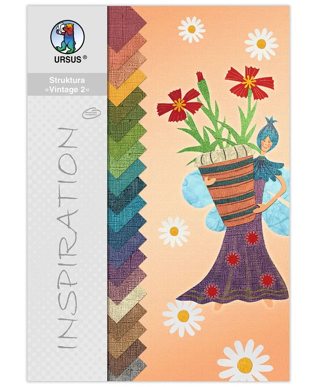 ursus-struktura-vintage-2-papier-set-earthy-colors-33x23-cm-220g-20-blatt image 1
