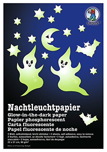 ursus-nachtleuchtpapier-selbstklebend-22-x-31-cm-90-g-qm-2-blatt-fluoreszierend image 5