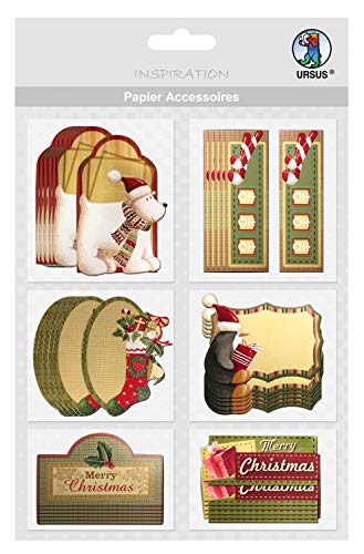 ursus-56500040-papier-accessoires-weihnachtliche-motive-40-36-st-ck-papiermotive image 3