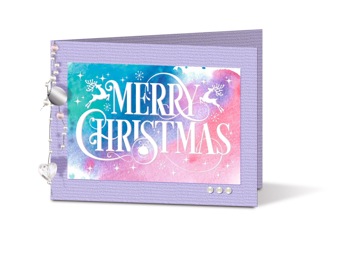 ursus-81920006-zauberpapier-merry-christmas-23x33-cm-250-g-qm-10-blatt-uv-relief image 2