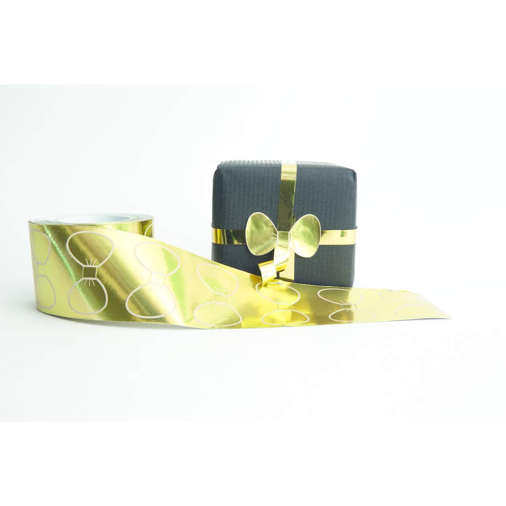 clairefontaine-617045c-geschenketiketten-rolle-250-st-ck-goldene-schleife image 7