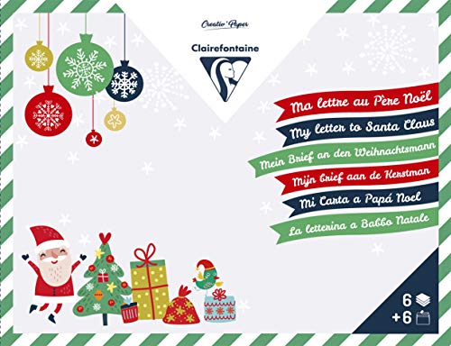 clairefontaine-20029c-korrespondenz-set-weihnachten-a5-papier-c6-umschl-ge-stick image 5