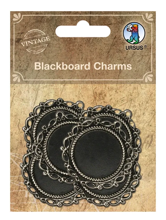 ursus-40700001-blackboard-charms-tafelfolien-sticker-vintage-design-6-st-ck-ca-4 image 1