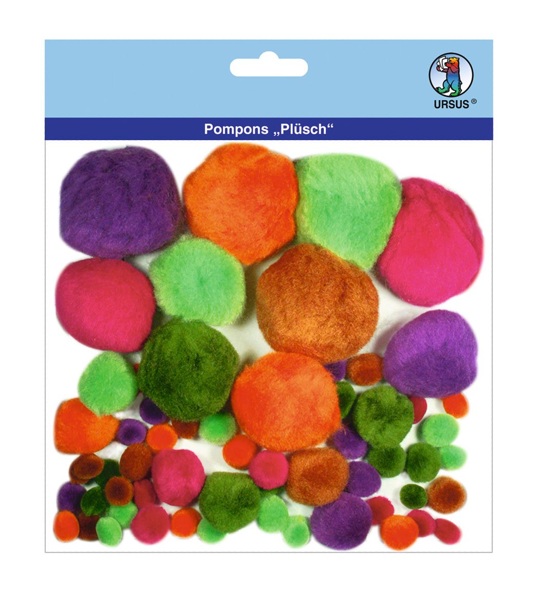 ursus-pompons-pl-sch-herbstfarben-60-st-ck-1-5-cm-zum-basteln image 5