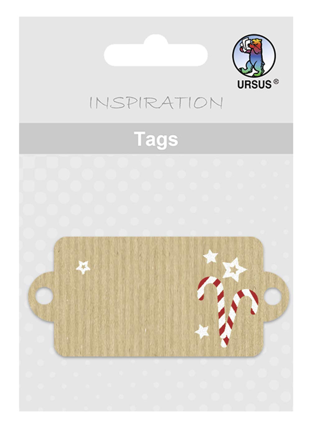 ursus-56710018-geschenkanh-nger-wichtel-quer-8-st-ck-3-45-x-7-5-cm-glitter image 3