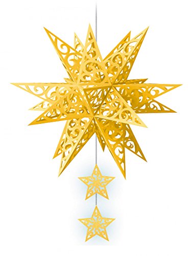 ursus-34620000-modena-stern-bastelset-grace-gold-35-5-cm-230-g-qm-mit-metallicef image 5