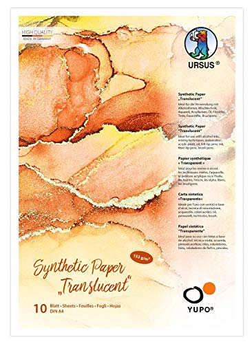 ursus-yupo-synthetic-paper-transparent-wei-din-a5-10-blatt-153-g-qm-synthetisch image 4