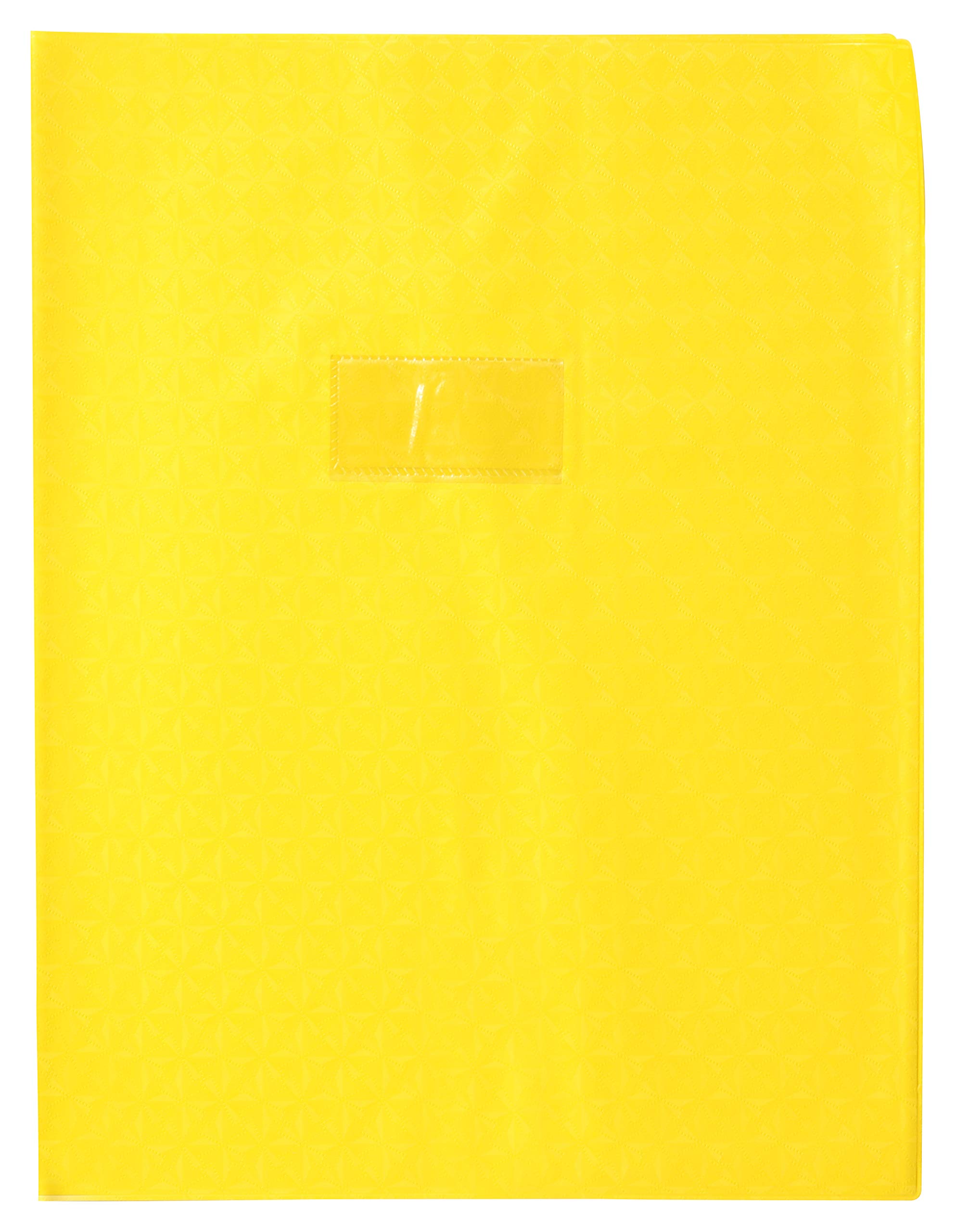 calligraphe-72414c-heftschoner-24x32-cm-gelb-pvc-18-100-mit-etikettenhalter image 1