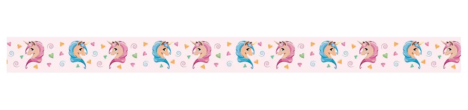 ursus-590500164-masking-tape-einhorn-15-mm-x-10-m-reispapier image 1