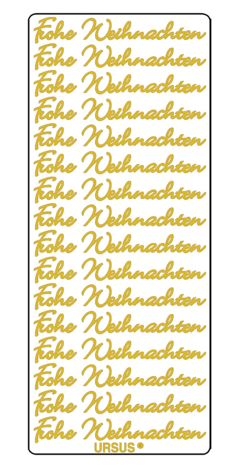 ursus-59310063-kreativ-sticker-weihnachten-2-silber-5-blatt-selbstklebend-10-x-2 image 4