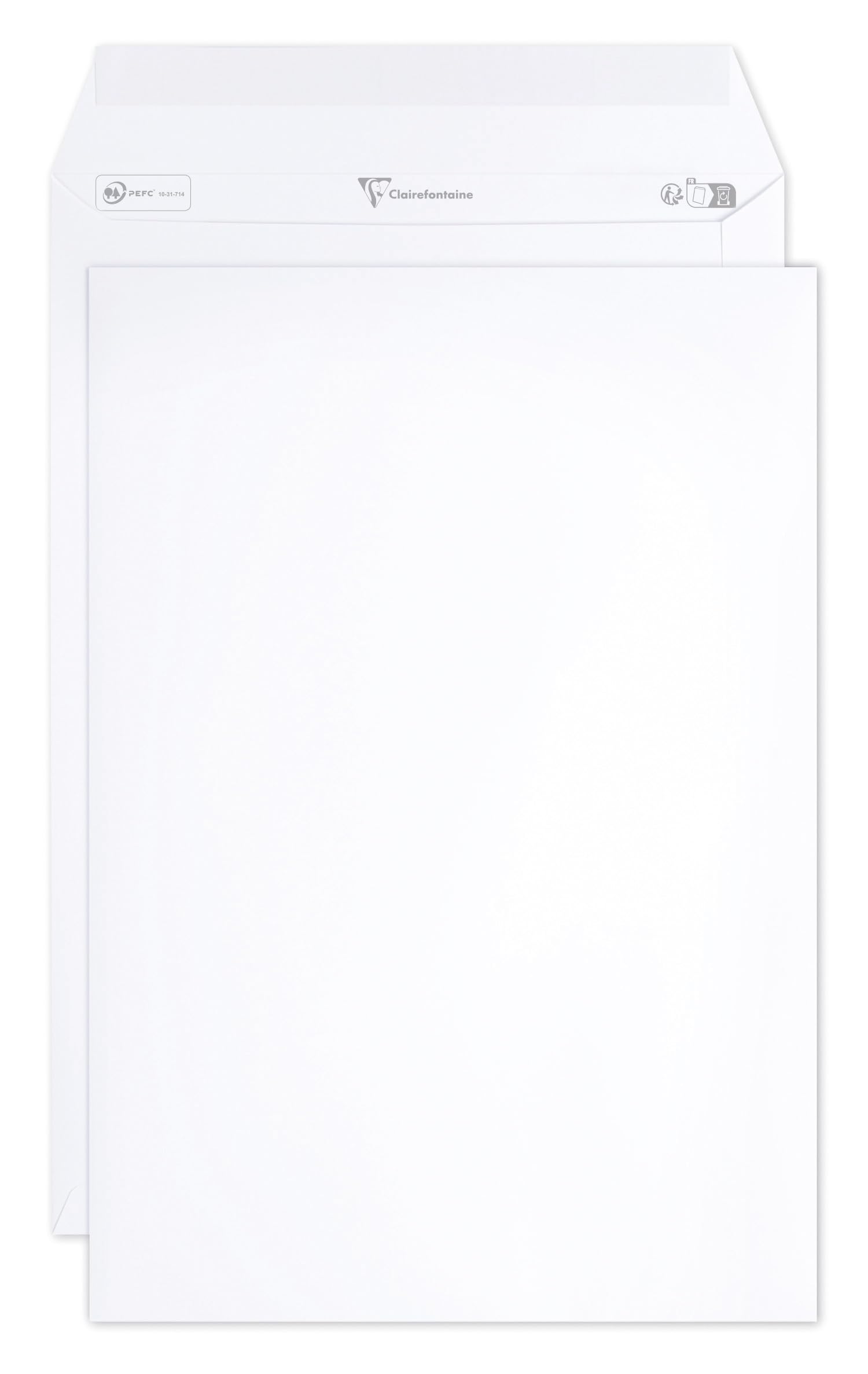 clairefontaine-825050c-versandtaschen-c4-229-x-324-mm-wei-selbstklebend-120g-50- image 2