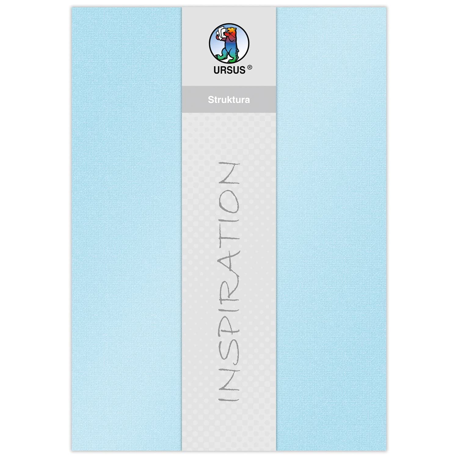 ursus-struktura-pearl-1-bastelkarton-babyblau-220-g-qm-23-x-33-cm-5-blatt image 1