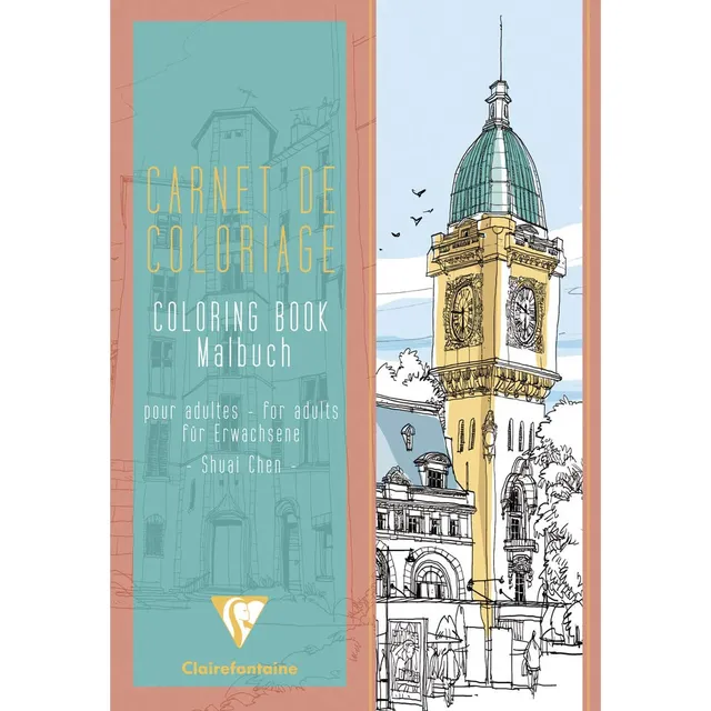 clairefontaine-goldline-97505c-malbuch-f-r-erwachsene-a4-st-dte-120g image 1