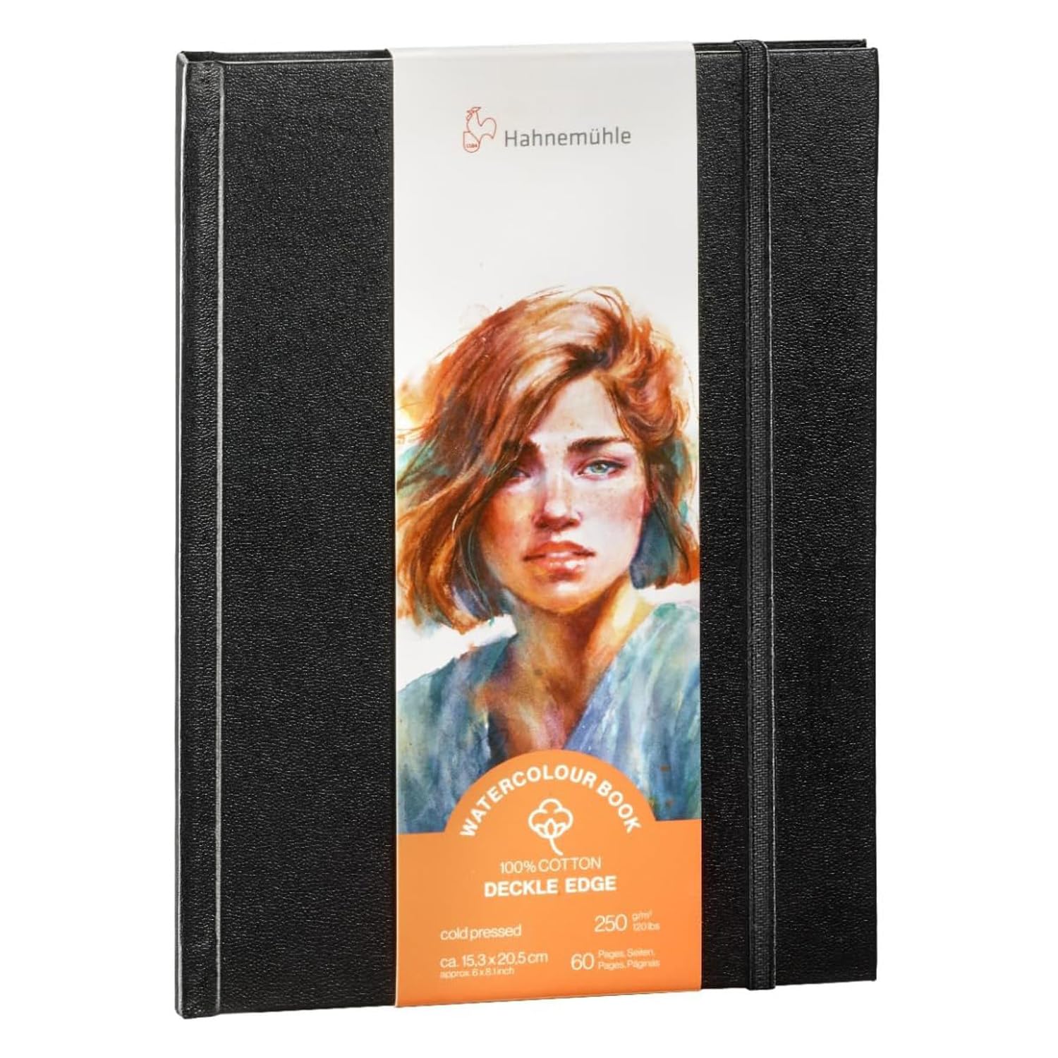 hahnem-hle-watercolour-book-deckle-edge-10-3-x-15-3-cm-250-g-m-100-baumwolle image 7