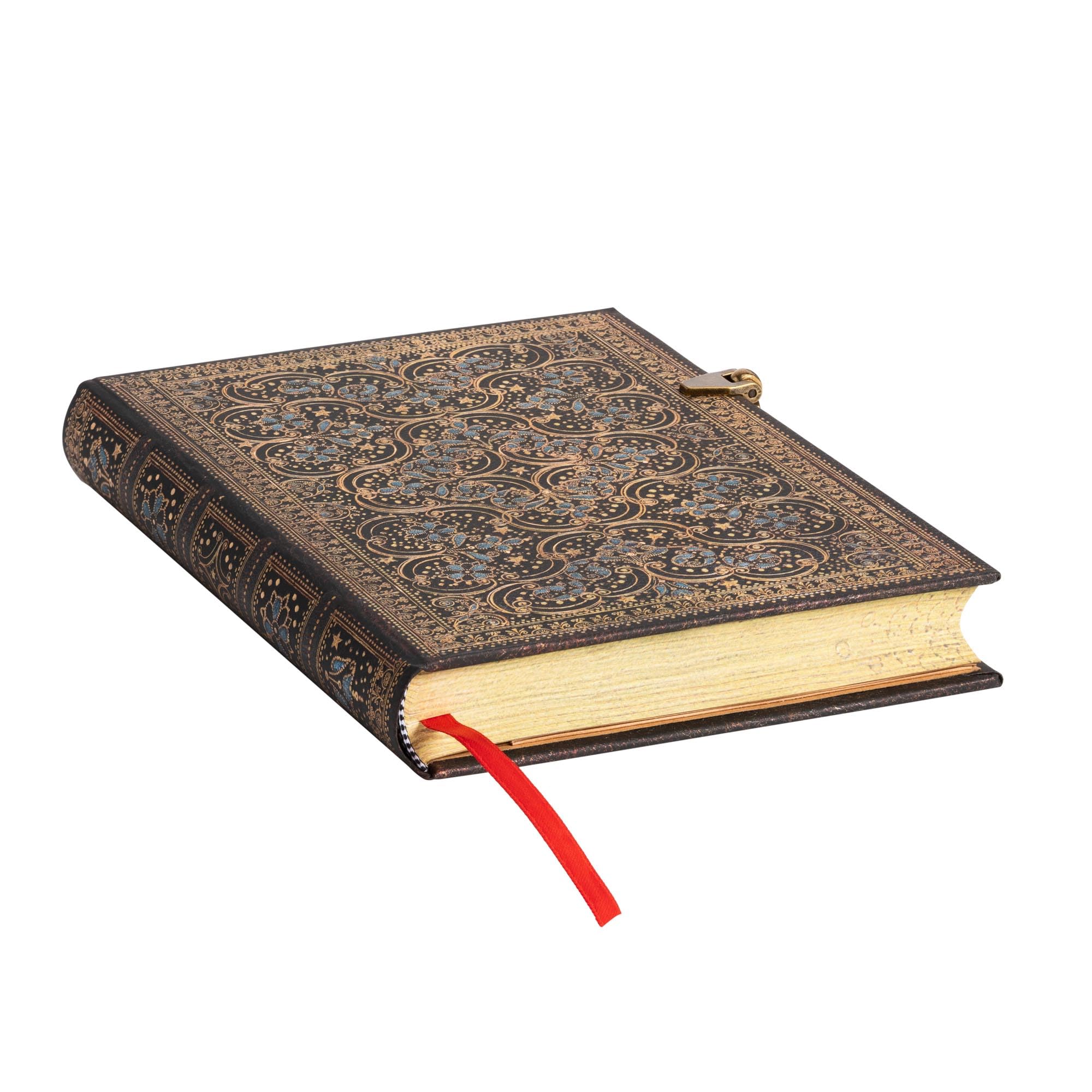 paperblanks-notizbuch-hardcover-k-nigliche-bucheinb-nde-midi-130-x-180-mm image 3