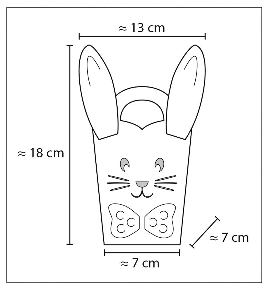 ursus-28180099-mini-taschen-hase-bastelset-f-r-5-t-schchen-13-x-18-x-7-cm image 6
