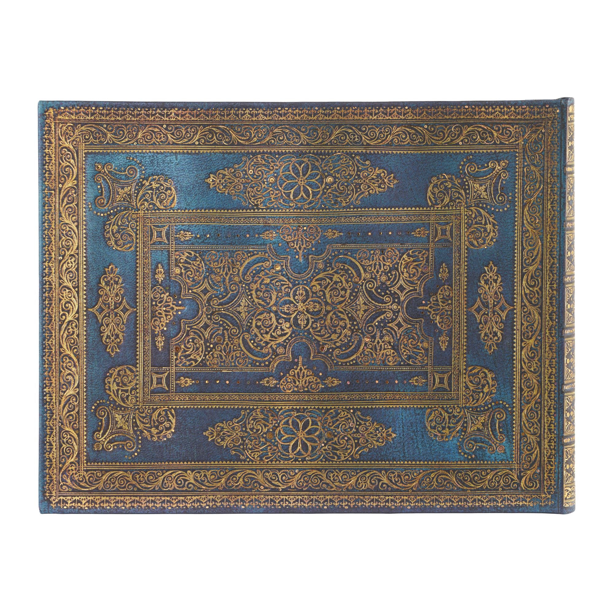 paperblanks-blue-luxe-luxe-design-g-stebuch-ungeliniert-hardcover image 2