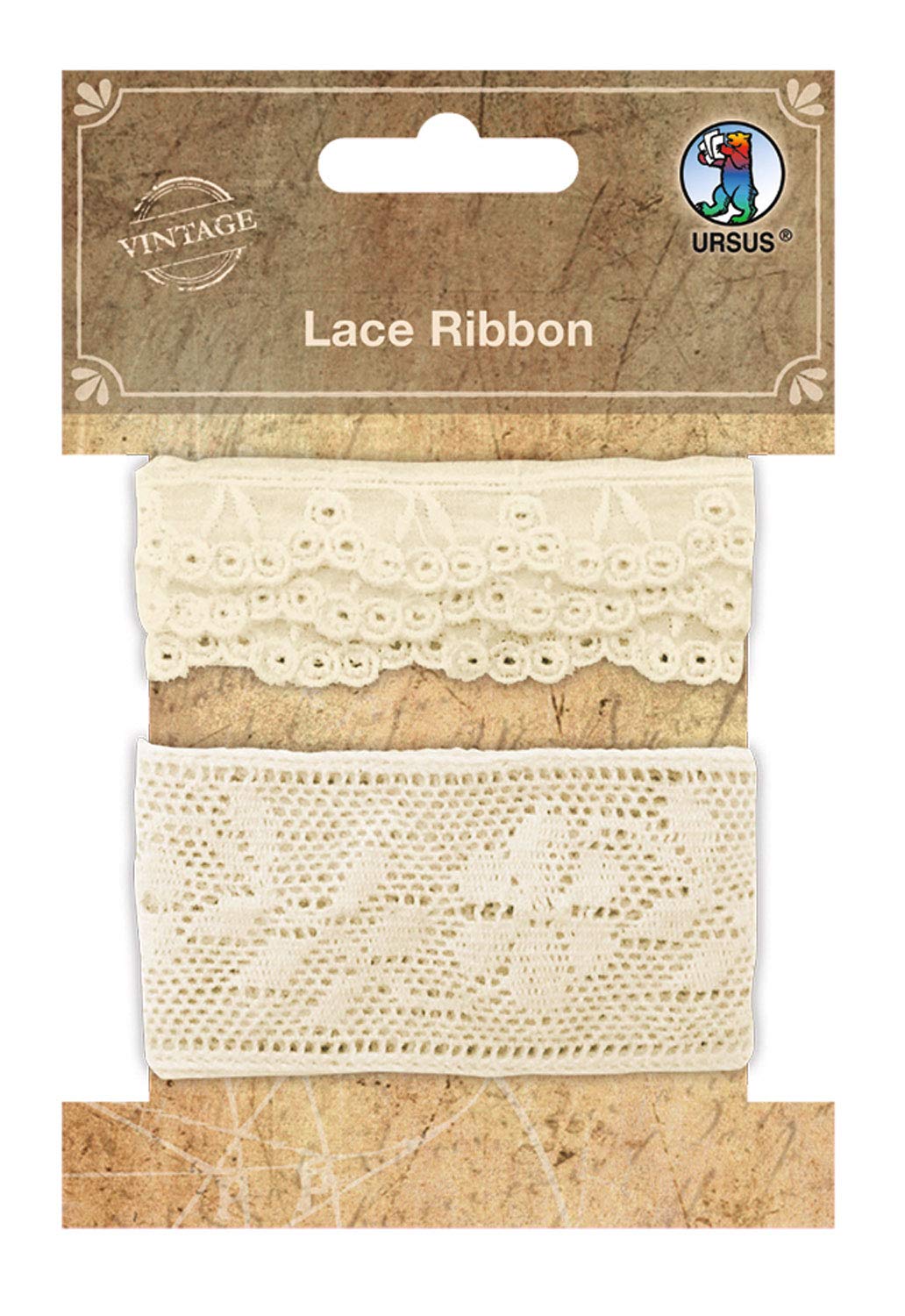 ursus-40570004-lace-ribbon-spitzenb-nder-2-stoffb-nder-creme-unterschiedliche-br image 1