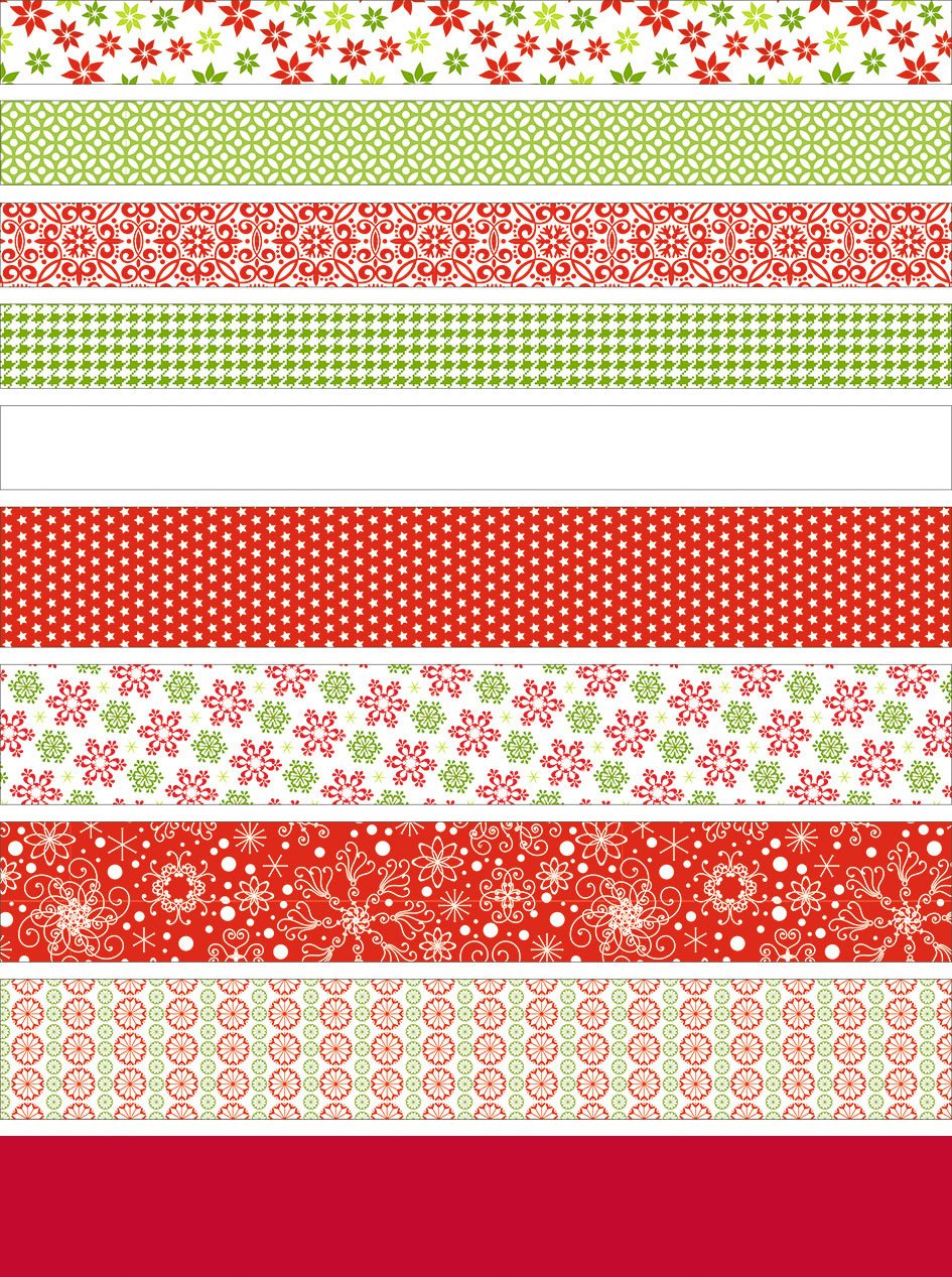 ursus-34700000-papierstreifen-f-r-fr-belsterne-rot-gr-n-60-streifen-f-r-ca-15-st image 3